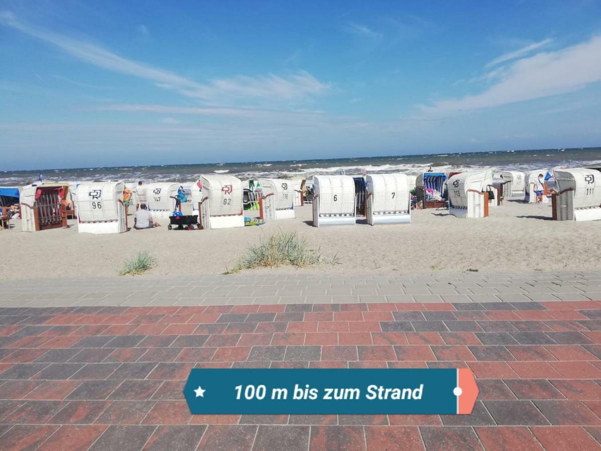 Wohnung Nixe Mit Meerblick - Haus Hopp ดาเมอ ภายนอก รูปภาพ